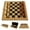 Brown, variant on ODOMY Upgraded Chess Folding Wooden Chess Set with Storage Slots