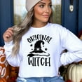 thumbnail image 3 of Halloween Sweatshirt Witch - Original Witch, Funny Halloween Sweater, 3 of 9