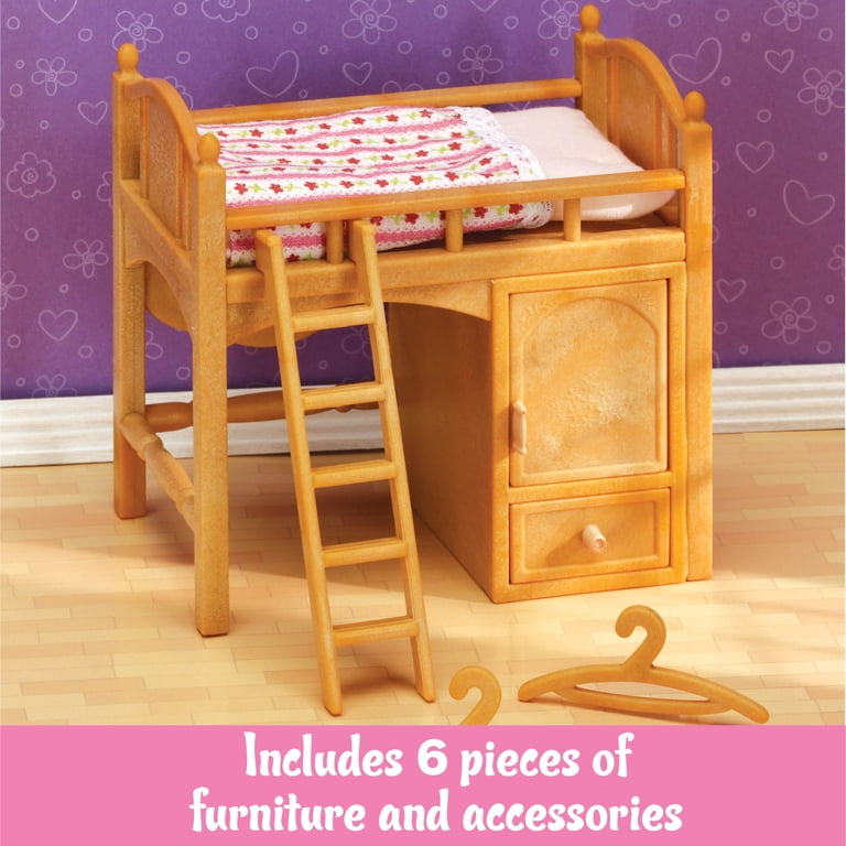 Calico Critters Loft Bed, Dollhouse Furniture Set photo 2