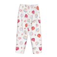 thumbnail image 5 of Kll Womens Red Coral And Scallop Seashell Print Pajama Pants Soft Pajama Bottoms For Women Cozy Lounge Pants, 5 of 9