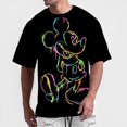 thumbnail image 3 of Camisetas para hombre, camisetas de Disney Mickey Mouse para mujer, lindas camisetas de dibujos animados a la moda, ropa para mujer, camisetas para hombre, 3 of 5