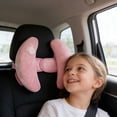 thumbnail image 5 of Travel Pillow,Adjustable Head Neck Support, Portable Travel Pillow for Car Seat, Banana Travel Headrest Pillow, Offers Protection Safety, 5 of 6