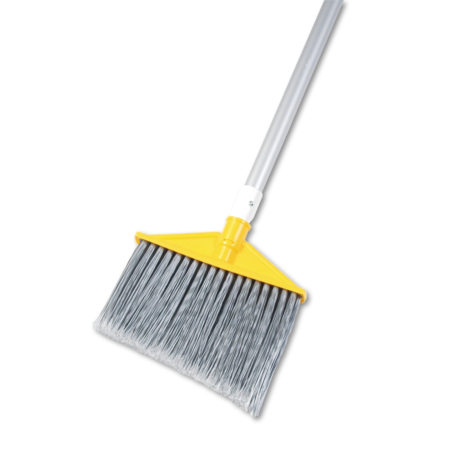 Rubbermaid Commercial Angled Large Brooms, Poly Bristles, 48 7/8