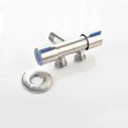 thumbnail image 2 of Bathroom Washing Machine Faucet Double Handle Stainless Steel Cold Water Faucet - Ri, 2 of 4