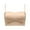 Beige, variant on Bras for Women Bra Women's Low Back Backless Convertible Seamless Spaghetti Strap Sleep Bralette for Comfort and Support Black L