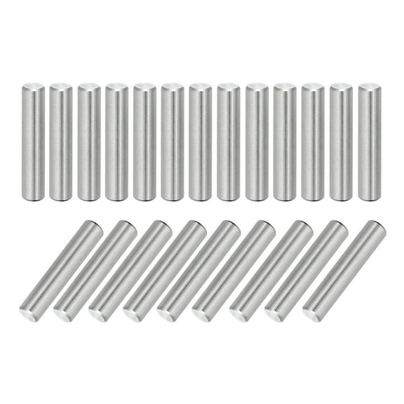 66Pcs Dowel Pin 5mm x 25mm Shelf Support Pin 304 Stainless Steel