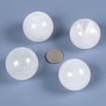 thumbnail image 4 of Justinstones Selenite LED Light Round Wood Display Base for Stone Crystal USB Table Light Home Office Decor, 4 of 5