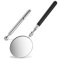 thumbnail image 1 of 2 Pcs Telescoping Inspection Mirror Set 3 Lb Magnetic Stick Gadget 3.14 Inches Flexible Round Mirror 29.5 Inches Extra Long Handle Telescoping Magnet Pickup Tools for Christmas Birthday Father's Day, 1 of 7