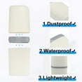 thumbnail image 4 of Unique Bargains 1 Pcs Toothbrush Case Traveling Toothbrush Holders Case PP White 20x7.5x5.5cm, 4 of 6