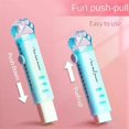 thumbnail image 5 of Kawaii Retractable Eraser Cute Cat Korean Stationery Rubber Drawing Erasers Children's School Supplies Office, 5 of 5