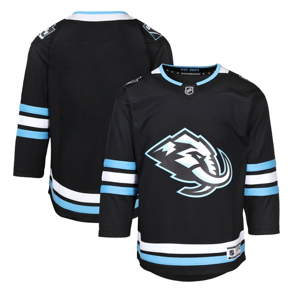 Youth Black Utah Mammoth Home Premier Jersey