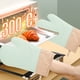 thumbnail image 5 of Guantes de Horno con Dedos Guantes Aislados de Silicona, Adecuados para Hornos Y Microondas, Pueden Prevenir Quemaduras Y Engrosar los Guantes de Cocina, 5 of 6