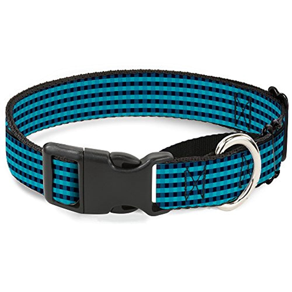 buckle-down multicolor blocks martingale dog collar