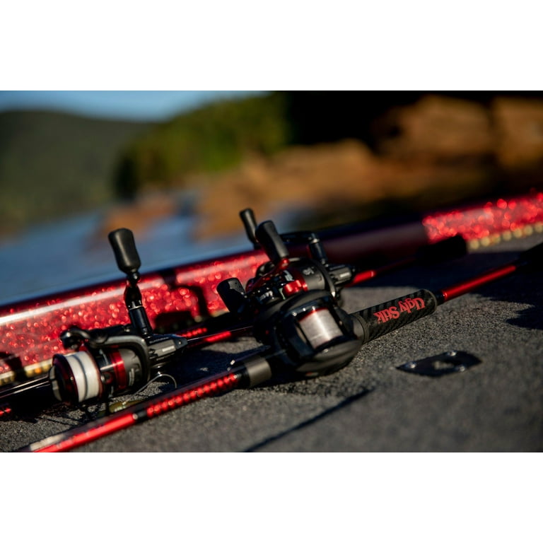 Ugly Stik Carbon Baitcast Fishing Combo, 7' Medium Heavy Rod, Right Handed Reel Ugly Stik Carbon Baitcast Fishing Combo, 7' Medium Heavy Rod, Right Handed Reel