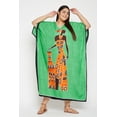 thumbnail image 2 of Oussum Women Plus Size Kaftans Polyester Long Maxi Caftan Gown Evening Casual Dress Online, 2 of 8
