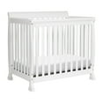 thumbnail image 2 of DaVinci Kalani 4 in 1 Convertible Mini Crib in White plus bonus Complete Slumber Mini Crib Mattress, 2 of 3