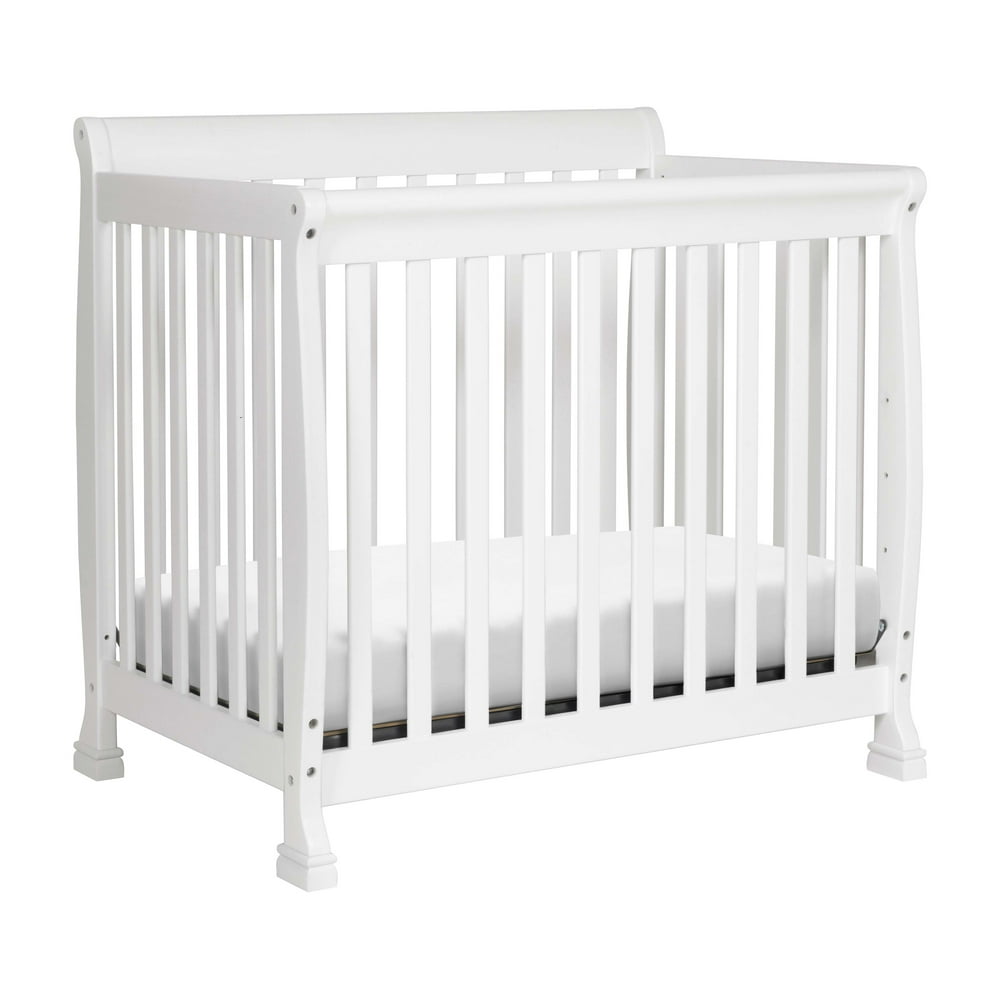 DaVinci Kalani 4in1 Convertible Mini Crib, White