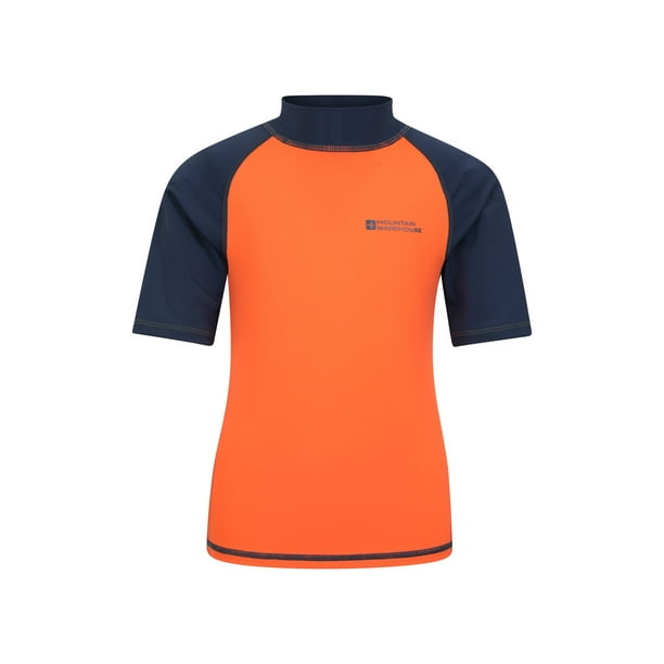 Mountain Warehouse Kids Rash Vest Guard UV Swim Top Beach Girls Boys ...