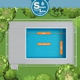 thumbnail image 2 of SmartLine 16' x 24' Rectangular Caribbean Beaded Liner for use with Fanta-Sea Pools, 7 1/2' Deep End, 25 Gauge, 2 of 6