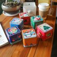 thumbnail image 2 of Christmas Series Tinplate Candy Boxes Cube Gift Storage Tank Biscuit Container Tea Leaves Scented Tea Organizer (Random Color), 2 of 9