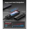 thumbnail image 3 of Carcasa SSD ORICO de aluminio M.2 NVMe USB-C de 10 Gbps y 4 TB, 3 of 8