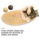 thumbnail image 4 of 2 Pcs Oval Rattan Placemat,Natural Rattan Hand-Woven,Tea Ceremony, 4 of 5
