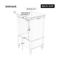 thumbnail image 2 of GDF Studio 20" Bathroom Vanity with Sink, Drawer, Magnetic Door Stopper and Adjustable Foot Pads, White, 2 of 8