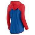 thumbnail image 3 of Women's Fanatics Royal/Red Chicago Cubs Forever Fan Full-Zip Hoodie Jacket, 3 of 3