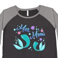 thumbnail image 4 of Inktastic Mer Mom Mermaid Mother and Daughter Women's Plus Size T-Shirt, 4 of 5