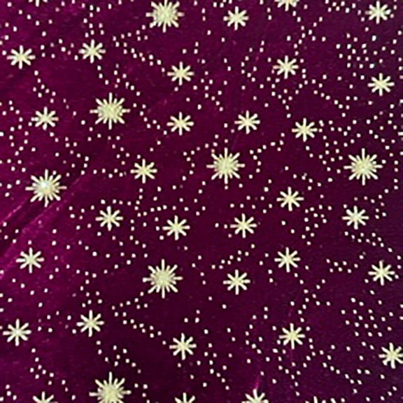 Star Glitter Stretch Polyester Spandex Velvet Fabric | Spandex Palace