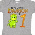 thumbnail image 4 of Inktastic Dragon 1st Birthday Turning One Boys or Girls Baby Bodysuit, 4 of 5