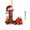 L, variant on Summercome Christmas Ornaments Letter, Alphabet Ornaments with Xmas Hat for Christmas Tree Hanging Ornament, Funny Ornaments, Large Letters Christmas Ornaments 2025 (C)
