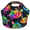Multicolor 4, variant on Jiaoprinted Cartoon Monkeys Neoprene Lunch Bag Thermal Insulated Lunch Tote Bag Reusable Washable Picnic Bag for Women Men, Jungle Wild Animals