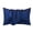 Blue, variant on Leodye 2PCS Solid Color Simulated Silk Pillowcase, Reversible Sateen Pillow Cover, Soft Breathable Case for Restful Sleep -20.08x7.48in