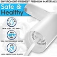 thumbnail image 3 of Dispensador de agua eléctrico portátil - Bomba de jarra de agua de 5 galones sin BPA - Batería recargable por USB - Compatible con botellas de 2 a 5 galones - Para el hogar, la oficina, 3 of 4