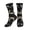 3 Black, variant on Men's Baseball Players Print Novelty Athletic Socks Women's Digital Printing Funky Patterned Crew Socks
