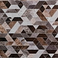 thumbnail image 3 of Linon Laredo Lockhart Polyester Faux Cowhide 3' X 5' Accent Rug in Brown, 3 of 8