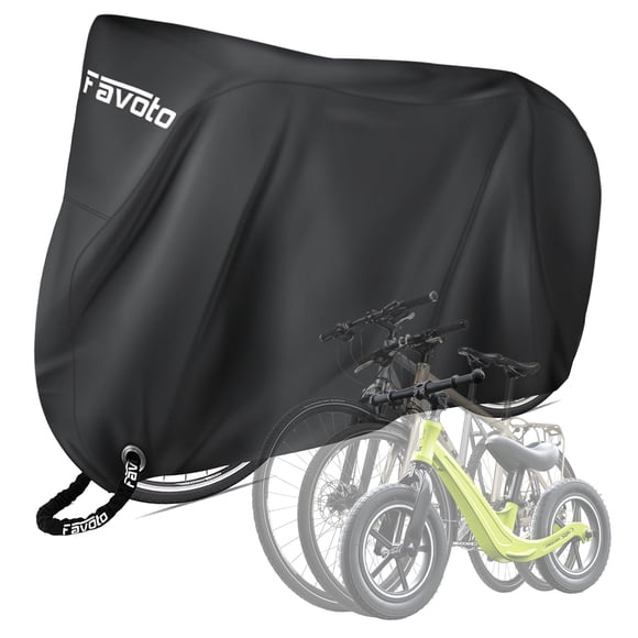 Funda para bicicleta Favoto 3XL impermeable para 3 bicicletas 220 x 110 x 120 cm