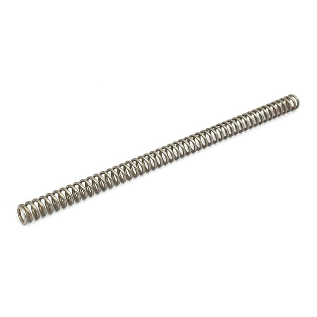 Unique Bargains 2.5mmx16mmx305mm 304 Acier Inoxydable Ressort de Compression Ton Argent
