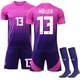 thumbnail image 1 of 2024 camiseta de la Copa de Europa uniforme de fútbol alemán personalizado No. 8 Kroos equipo nacional uniforme de entrenamiento para adultos y niños nuevo13+calcetines, 1 of 3