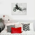 thumbnail image 5 of Orinice Motocross Wall Art Canvas Prints, Framed Motocross , Motocross Room Decor For Men Kids Teenagers, Motocross  Set For Bedroom Man Cave, Motocross Wall Decor, Motocross 20x16in, 5 of 6