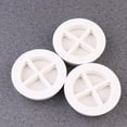 thumbnail image 1 of YSNOOWE 4Pcs White Anti Vibration Rubber Washer Pads Tpr Non Slip Floor Protector for Appliance, 1 of 6
