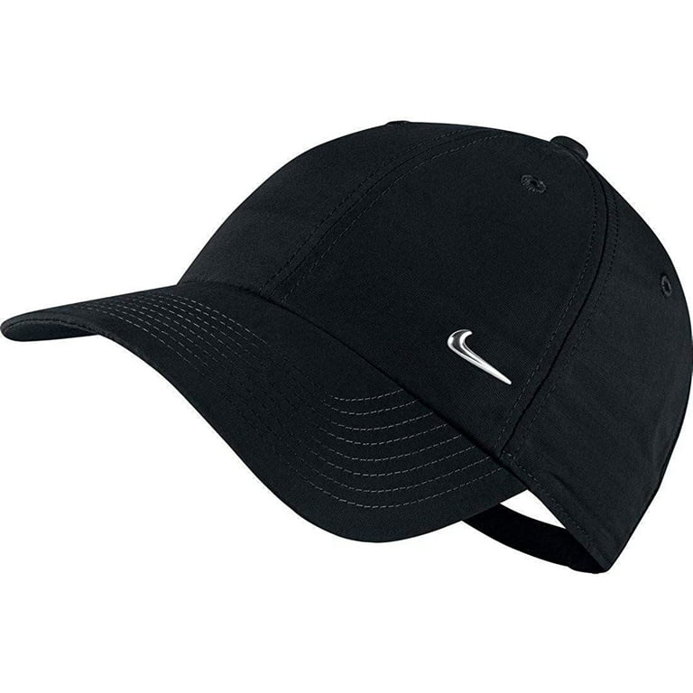 vertraging metaal Heiligdom Nike Metal Swoosh Unisex Adult Baseball Cap nk340225 Hat One Size nk340225  - Walmart.com