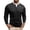 Black, variant on Layered Collar Long Sleeve T Shirt Fashion Casual Thermal Undershirt Comfortable Stretch Fit Basic Top Shirts