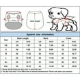 thumbnail image 2 of CNKOO Windproof Dog Winter Coat Waterproof Dog Jacket Warm Dog Vest Cold Weather Pet Apparel for Small Medium Large Dogs Red M, 2 of 6