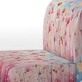 thumbnail image 4 of Designart "Pastel Pastiche in Pink" Multi-Color Abstract Collages Upholstered Accent Chair - Modern Arm Chair For Living Room, 4 of 7