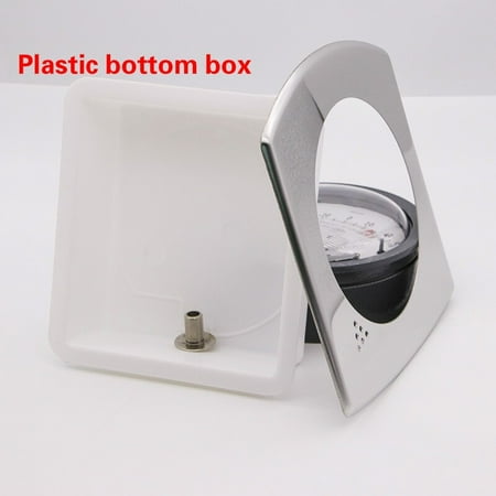 

Differential pressure gauge Mounting box 304 stainless steel panel Magnehelic Gauge Box Mounting Panel
