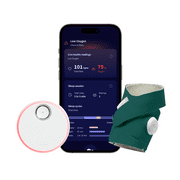 Owlet Dream Sock® - FDA-Cleared Smart Baby Monitor with Live Health Readings & Notifications - Deep Sea Green