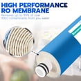 thumbnail image 4 of Metpure Reverse Osmosis Membrane Filter 50 GPD 11.75" x 1.75" for RO Membrane Water Filter Replacement Fits Under Sink RO Drinking Water Purifier System, 4 of 9