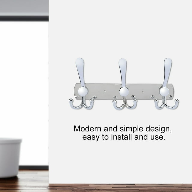 Gancho Para Colgar En La Pared De Acero Inoxidable, Gancho Para Batas De Acero Inoxidable, Gancho Para Abrigos De Metal Para Toallas, Abrigos, Sombreros, Baños, Cocinas Y